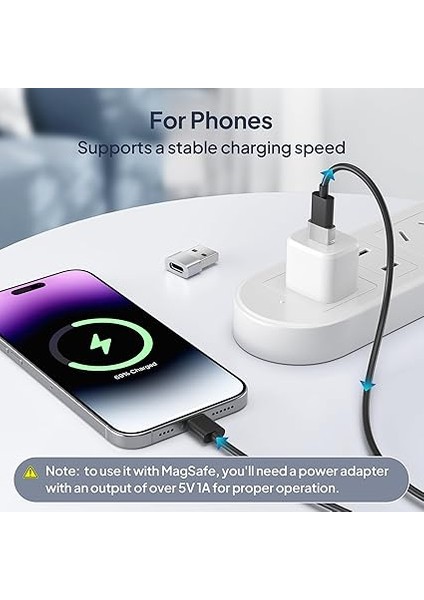 USB C Adaptörü 3 Paketi,çinko Alaşımlı Typec Dişi Bir Erkek Şarj Cihazı Blok-Dönüştürücü Için iPhone 16 16E 15 14 13 12 Pro Max,iwatch 10,ipad 9 Air 6 Mini 7,samsung Galaxy S25 S24,Z Fold fiyatları