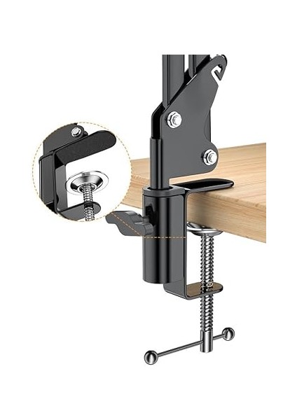 Mobile Teleskopik Masaüstü ve Yatak Bazası Için Telefon ve Tablet Tutucu Stand, Yükseklik ve Açı Ayarlı Tablet Tutucu fırsatları