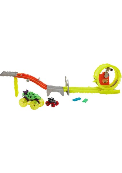 HXT05 Hot Wheels Monster Trucks Power Smashers Oyun Seti fiyatları