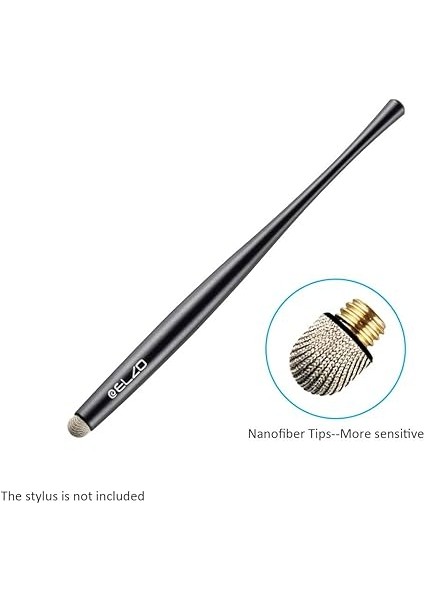 Yedek Uçlar, 10 Adet Değiştirilebilir Mikrofiber Uç, Iletken Elyaf, Kapasitif Stylus Giriş Kalemi, Dokunmatik Kalem, Stylus Touch Pen Akıllı Telefonlar ve Tabletler Için indirimleri