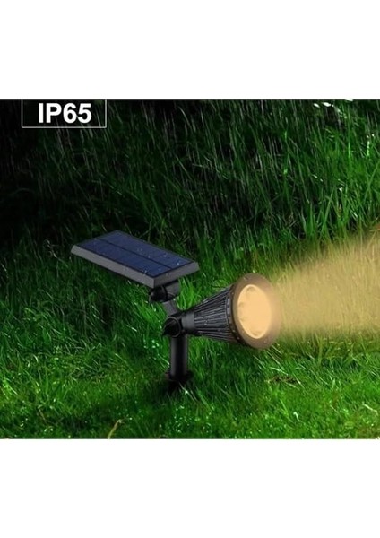 Kazıklı Çim Armatür Cata 7W Güneş Enerjili LED Çim Lambası Bahçe Ağaç Aydınlatma Lambası (Amber Işık) fiyatları