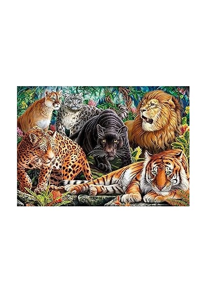 - 35126-500 Parça Collection Yetişkin Puzzle - Wild Cats fiyatları