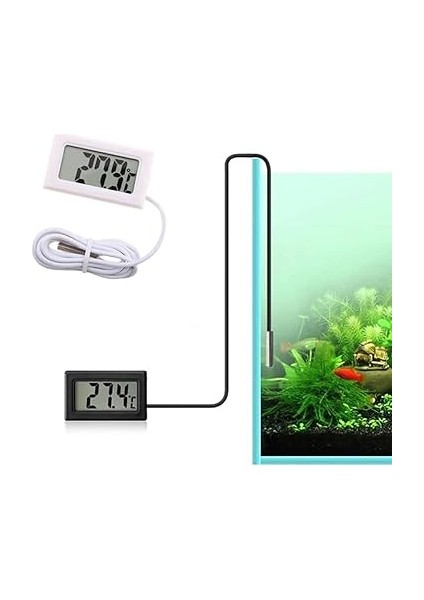 Isı Termometresi Mini Dijital Ntc Buzdolabı Depo Oda indirimleri