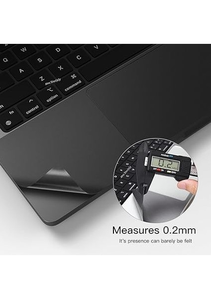 MacBook Pro 14 Inç M1–m2–m3–m4 Için Palm Guard Sticker | Touchpad + Koruma Filmi | Çizilmeye Dayanıklı Ultra Ince Laptop Sticker | MacBook Pro A2442,A2779,A2992,A2918,A3112,A3401,A3185 Uyumlu modelleri