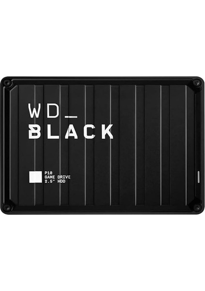 Black 5tb P10 Game Drive Pc, Mac, Playstation 4 ve Xbox One ile Uyumlu, WDBA3A0050BBK-WESN