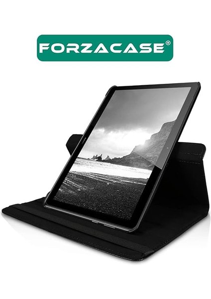 Huawei Mediapad T5 Için 360 Derece Döner Standlı Kılıf - FC012 (Pembe) modelleri