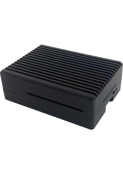 Pi 5 Için Dört Hatlı Fanlı Metal Alüminyum Kasa modelleri