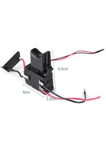 7.2V - 24V Lityum Matkap Anahtarı Pil Akülü Matkap Hız Kontrolü Küçük Işıklı Tetik Anahtarı fiyatları