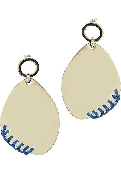 İp Detaylı Halkalı Küpe Standart Renk Y1986451_089