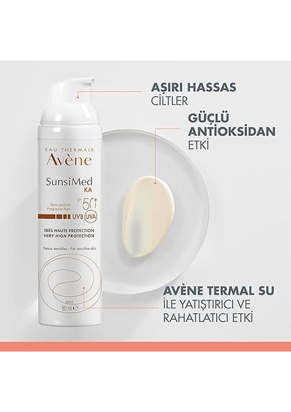Sunsimed Ka 80 ml 50 Faktör Güneş Kremi indirimleri