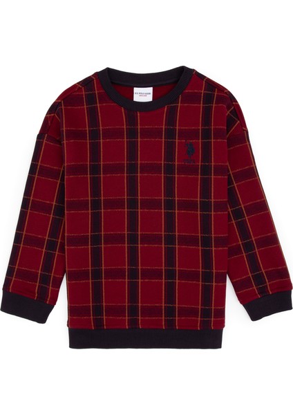 Erkek Çocuk Bordo Sweatshirt 50316520-VR014