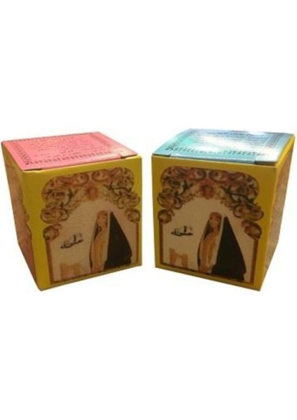 Arap Kızı Kremi Pembe ve Mavi 2'li