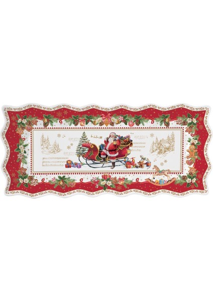 Porselen Servis Tabağı 40CM x 18CM