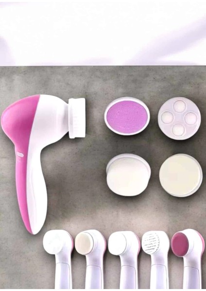 Taşınabilir Yüz Temizleme Cihazı Masaj, Peeling, Temizlik 5 Başlıklı fırsatları