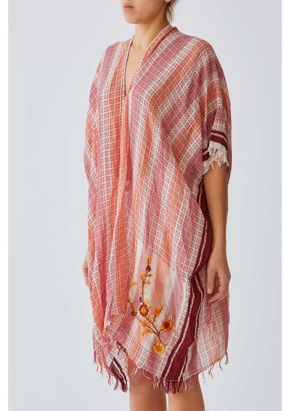 Çiçek Desenli Çizgili Kimono Standart Renk Y1984308_089 fiyatları