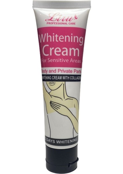 Bikini Bölgesi Beyazlatıcı Koltuk Altı Beyazlatıcı Renk Açıcı Cilt ve Vücut Beyazlatıcı Krem