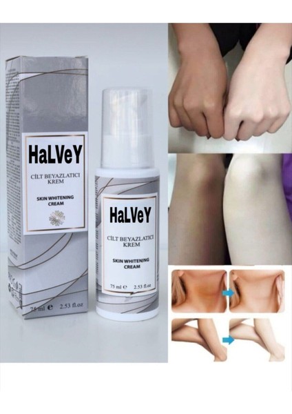 Halvey Rose Cilt Beyazlatıcı Krem 75 ml & Skın Whıtenıng Cream