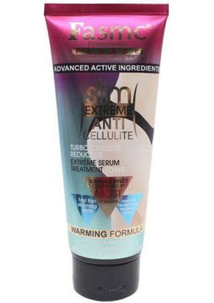 Selülit Kremi Bel Göbek Kalça Basen Bacak Bölgesi Yağ Eritici 150 ml