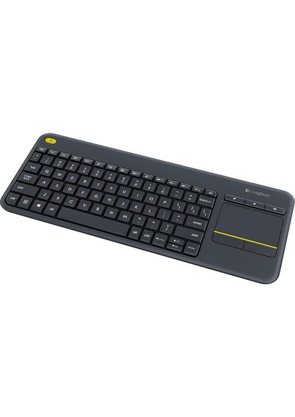 K400 Plus Rf Kablosuz Qwerty Türkçe Siyah Klavye (Standart, Kablosuz, Rf Kablosuz, Qwerty, Siyah)