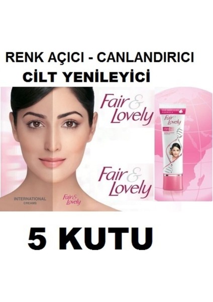 Beyazlatıcı Krem Yüz Vucut Koltuk Altı Bikini Bölgesi Renk Açıcı Krem Cilt Yenileyici 5 Kutu