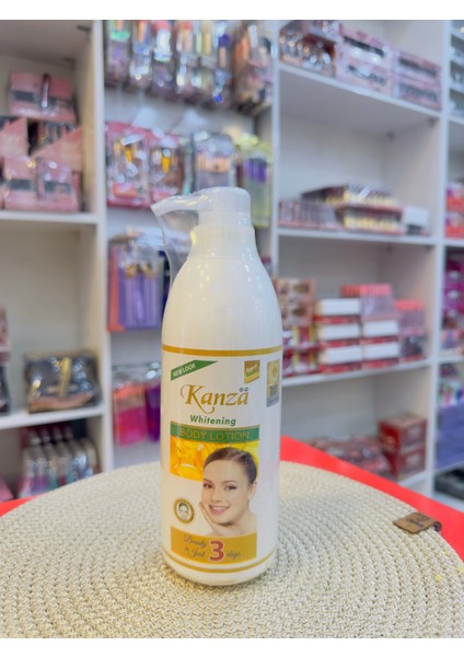 Kanza Beyazlatıcı Vucut Losyonu 550ML Orjinal