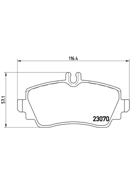 FREN BALATASI ON MERCEDES A-CLASS W168 1999-2004 A1684201420