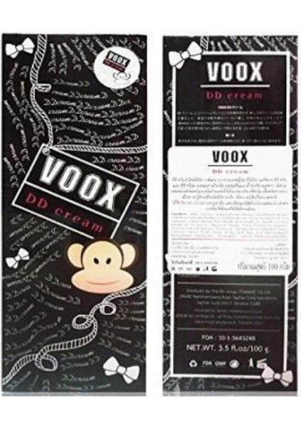 Voox Dd Cilt Renk Açıcı Krem