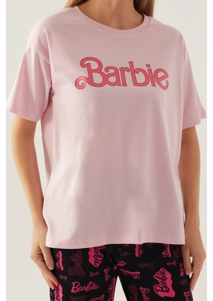 Barbie L1704-S Kadın Kısa Kol Pijama Takımı indirimleri