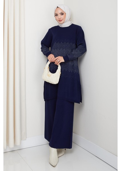 Simli Triko Tunik Pantolon Takım fiyatları