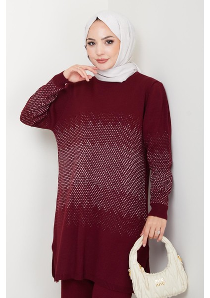 Simli Triko Tunik Pantolon Takım fırsatları