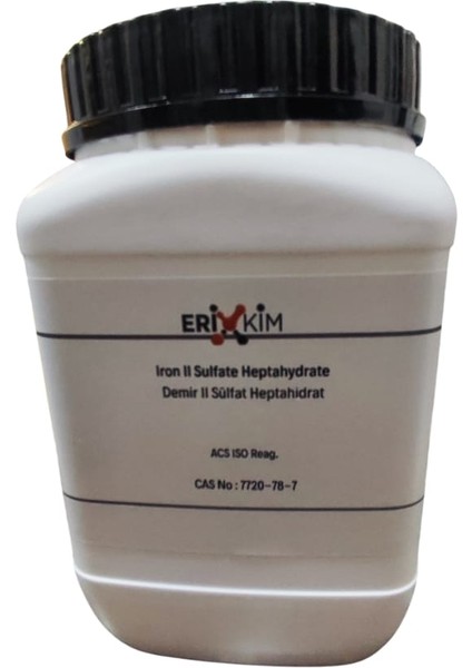 Demir Sülfat 1 kg Demir Iı Sülfat Heptahidrat Feso4