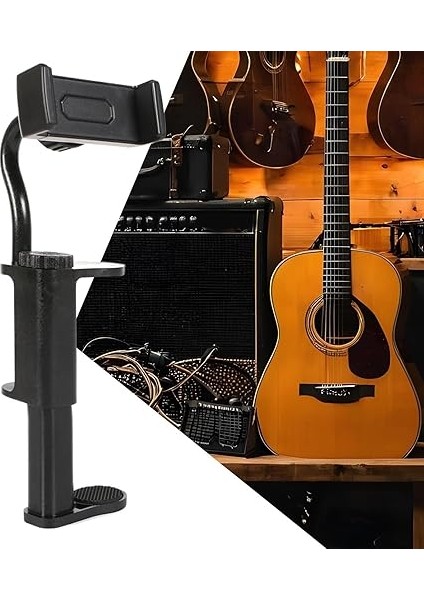 Gitar Kamera Tutucu, Gitar Klipsi, Akış, Seyahat, Antrenman, Video Görüşmeleri Için Akıllı Telefon Klipsi fiyatları