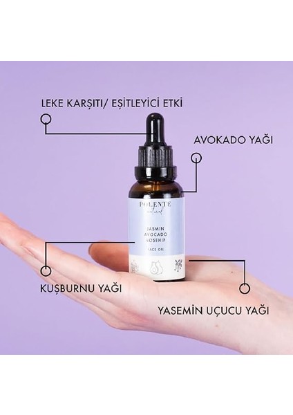Natural - Yasemin & Kuşburnu Eşitleyici Yüz Yağı (30 Ml) modelleri