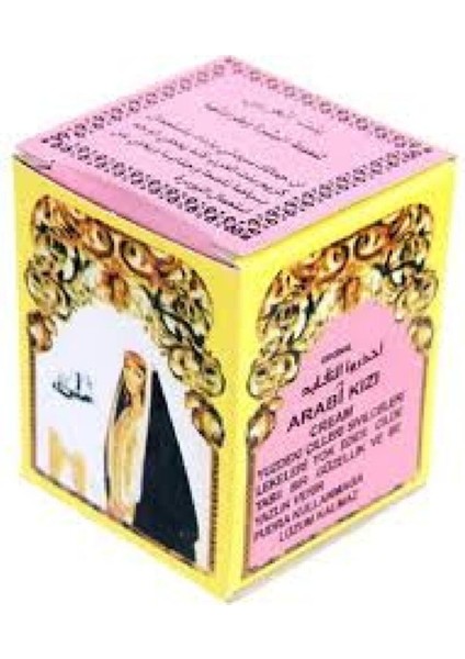 Arap Kızı Kremi Pembe Renk