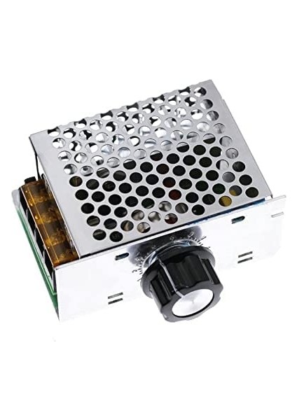220V 4000W Dimmer Scr Ac Motor Hız Devir Kontrol Elektrikli Fırın Rezistans Su Isıtıcı Lamba Işık Parlaklık Fan Voltaj Regülatörü