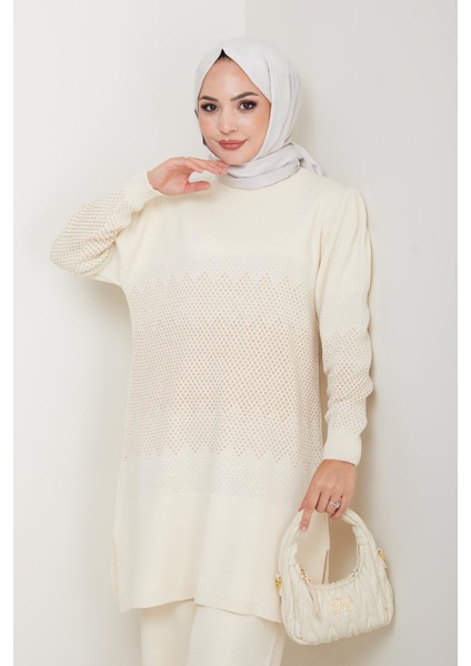 Simli Triko Tunik Pantolon Takım fırsatları