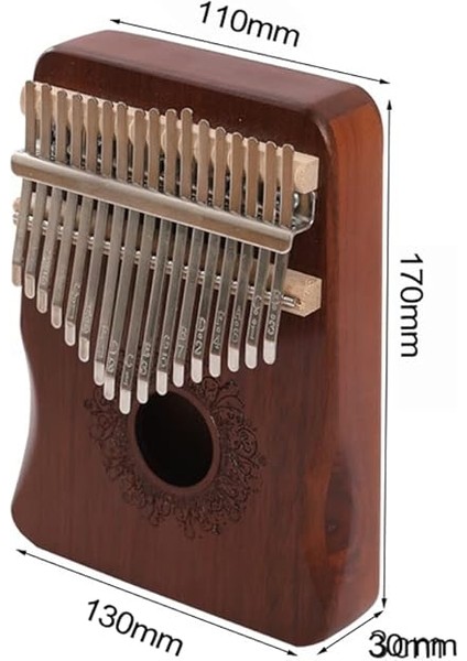 17 Tuşları Kalimba Afrika Başparmak Parmak Piyano Ahşap Kalimba Taşınabilir Enstrüman fırsatları