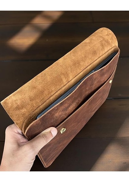 MacBook Çantası, MacBook Air Kılıfı 13 Inç, MacBook Pro Kılıfı 14 Inç (Taba) fiyatları