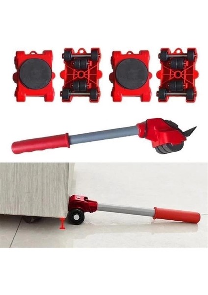 Tekerlekli Basit Pratik Ağır Beyaz Eşya Mobilya Taşıma Kaydırma Aleti Aparatı Seti fırsatları