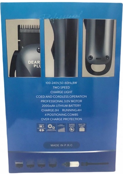 Y5 Profesyonel 4 Başlıklı Saç Sakal Ense Traş Makinesi indirimleri