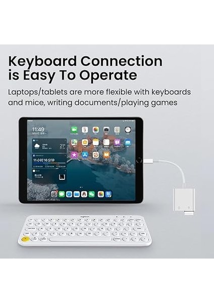 Type-C To USB 3.0 Konvertör iPhone 16 Serisi Uyumlu Samsung Xiaomi Huawei Uyumlu Çevirici Flash Disk USB Bellek Kullanak Için ZR570 fırsatları