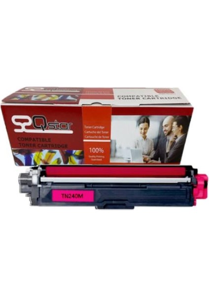 Brother Tn 240 Muadil Toner Kırmızı HL3040 HL3045 HL3070 HL3075 DCP9010 MFC9010 MFC9125 MFC9320