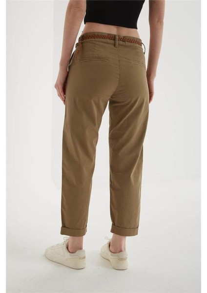 Fashıon Frıends Kadın Kemerli Pantolon 25Y0107K1 fırsatları