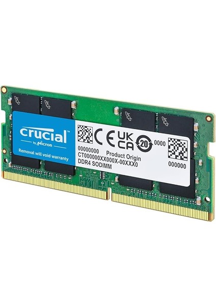 Ram Ddr4 32GO 3200MHZ Sodımm CL22, Mémoire Pour Ordinateur Portable, Mini Pc (Ou 2933MHZ / 2666MHZ) - CT32G4SFD832A