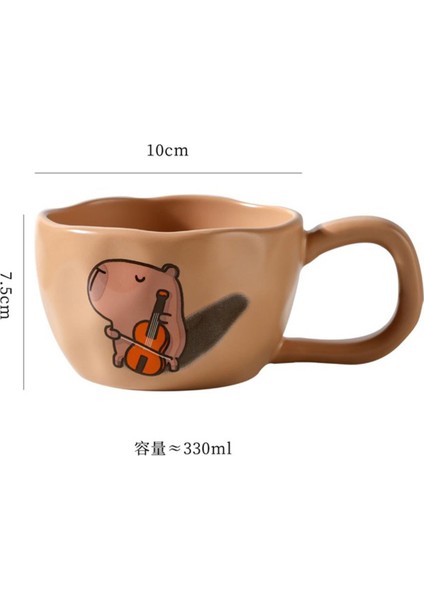 Capybara Moments Temalı Seramik Kupa fiyatları