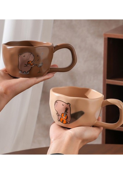 Capybara Moments Temalı Seramik Kupa modelleri