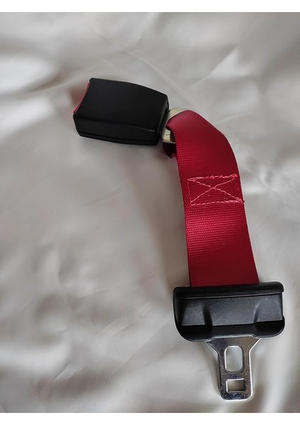 Kemer Uzatıcı (Kırmızı Renk Kayış) Çocuk Koltuğu Hamile ve Şişmanlara Uygundur (1 Adet)