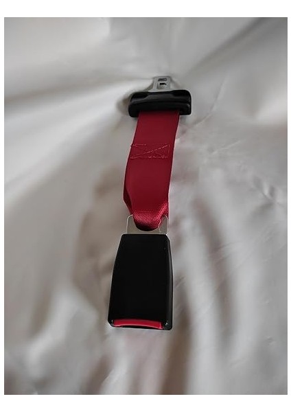 Kemer Uzatıcı (Kırmızı Renk Kayış) Çocuk Koltuğu Hamile ve Şişmanlara Uygundur (1 Adet) indirimleri