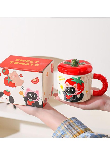 Domates Dostlar Temalı Seramik Kupa fiyatları