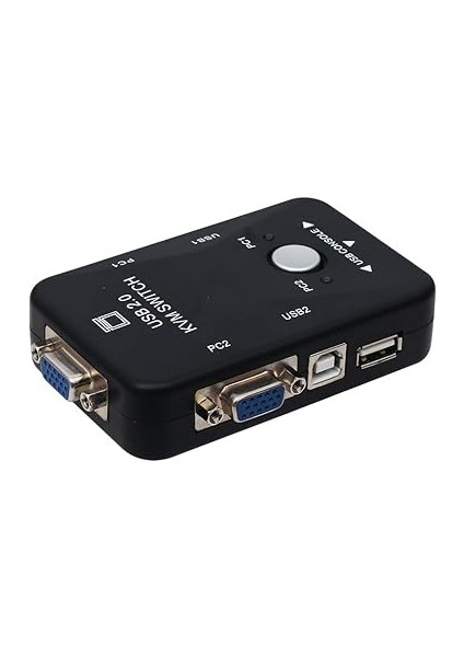 Port USB Kvm Switch, 2 Kasa 1 Monitör Switch, 2 Bilgisayarı Tek Elden Yönetin, modelleri